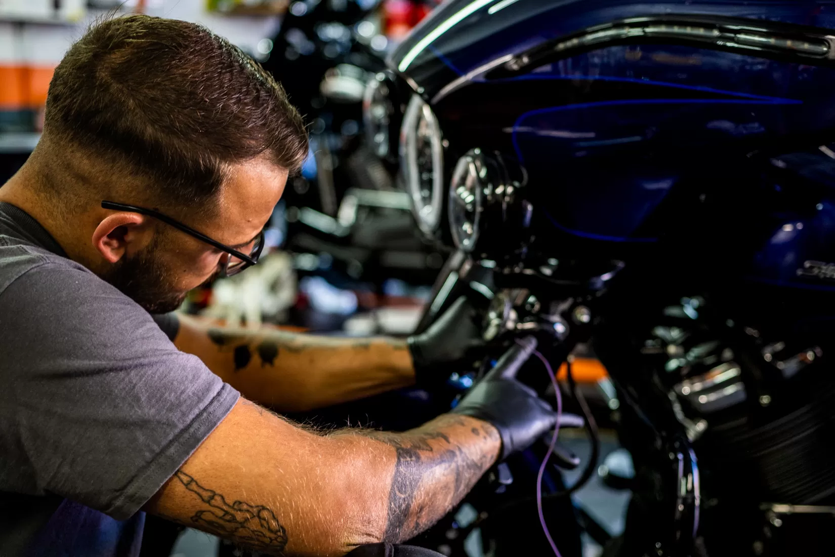 Harley davidson deals servicing near me